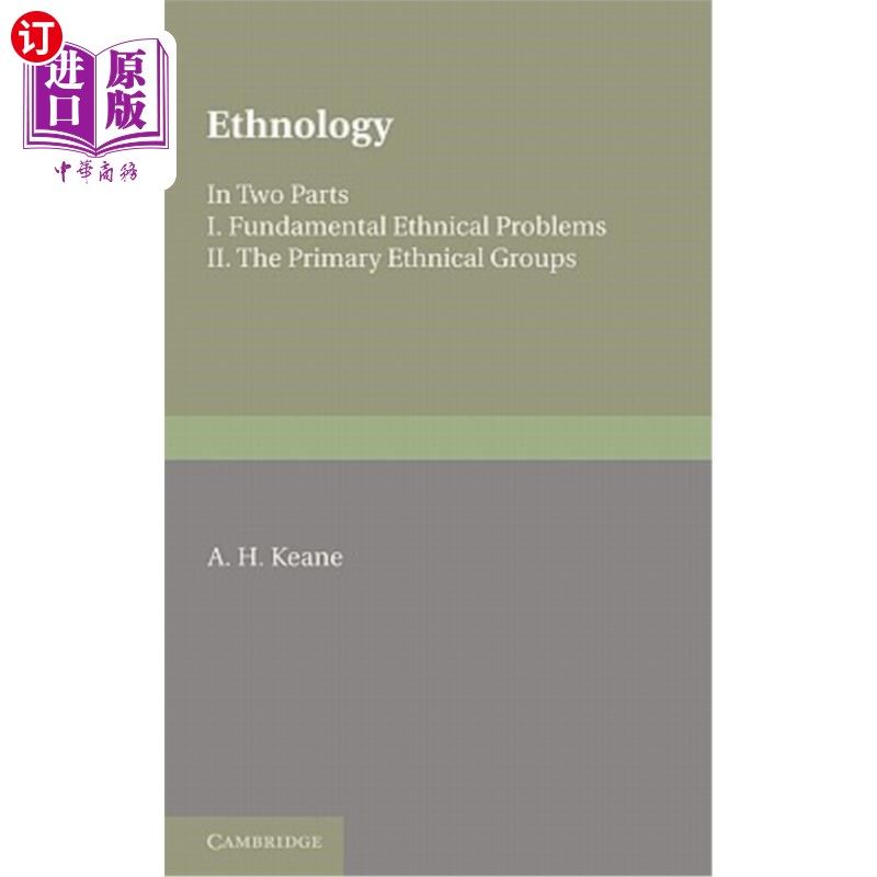 海外直订ethnology: fundamental ethnical problems; the primary