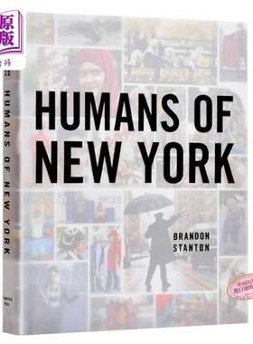 Humans of New York 纽约人 人在纽约  进口艺术  Brandon Stanton 纽约时尚 摄影图册 街拍 人物摄影【中商原版】