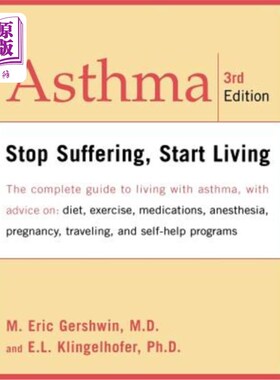 海外直订医药图书Asthma: Stop Suffering, Start Living 哮喘：停止痛苦，开始生活
