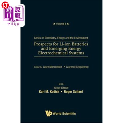 海外直订Prospects for Li-Ion Batteries and Emerging Energy Electrochemical Systems