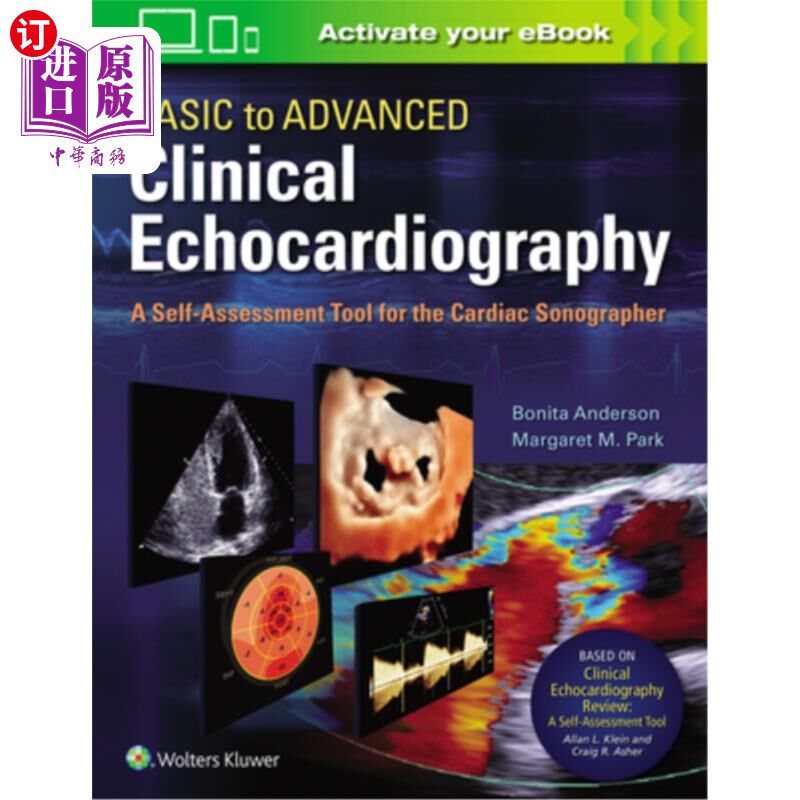 海外直订医药图书Basic to Advanced Clinical Echocardiography: A Self-Assessment Tool for the Card 基础到高级临床超声