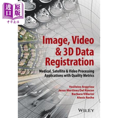 现货 Image, Video & 3D Data Registration 【中商原版】