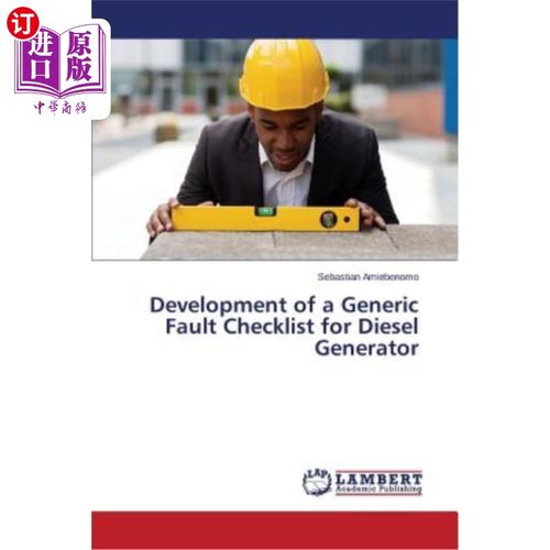 海外直订Development of a Generic Fault Checklist for Diesel Generator