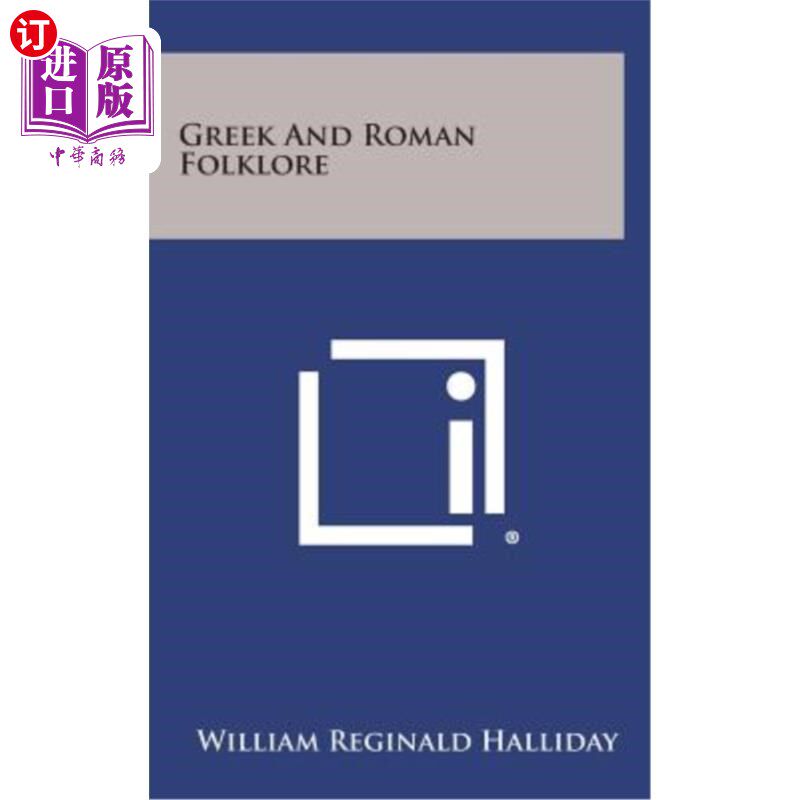 海外直订Greek and Roman Folklore 希腊罗马民间传说