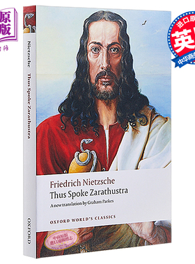 预售 尼采 查拉斯图拉如是说 牛津世界经典系列 英文原版 Thus Spoke Zarathustra Friedrich Nietzsche【中商原版】