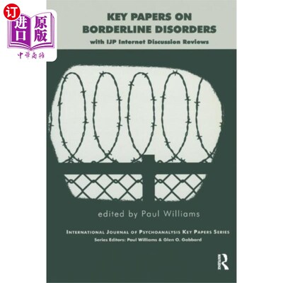 海外直订Key Papers on Borderline Disorders 关于边缘性障碍的关键论文