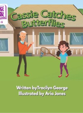 海外直订Cassie Catches Butterflies 卡西捉蝴蝶