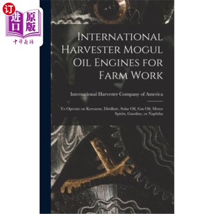 Work Harvester for 海外直订International Kerosene oil Mogul 国际矿车Mogul油发动机用于 Engines Operate Farm