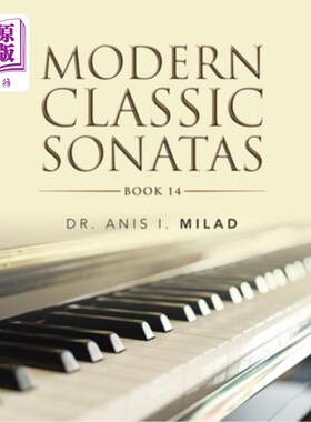 海外直订Modern Classic Sonatas: Book 14 现代经典奏鸣曲：第14册