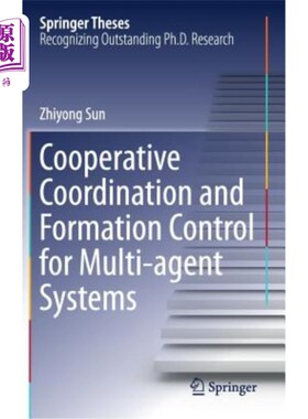 海外直订Cooperative Coordination and Formation Control for Multi-Agent Systems 多智能体系统的协同协调与编队控制