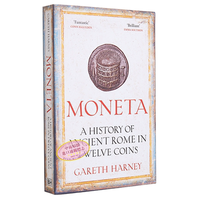 莫尼塔 十二枚硬币的古罗马史 Moneta 英文原版 Gareth Harney 人文社科 欧洲史【中商原版】