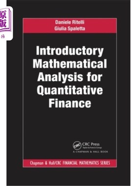 海外直订Introductory Mathematical Analysis for Quantitative Finance 《定量金融数学分析导论》