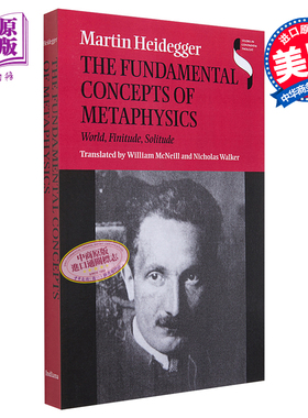 马丁·海德格尔 形而上学的基本概念 英文原版 The Fundamental Concepts of Metaphysics 哲学 Martin Heidegger
