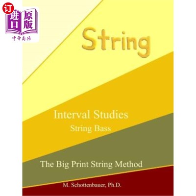 海外直订Interval Studies: String Bass 音程研究:弦乐低音