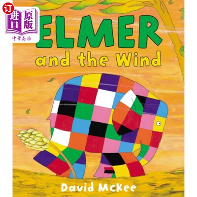 海外直订Elmer and the Wind 埃尔默和风