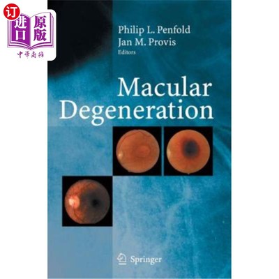 海外直订医药图书Macular Degeneration 黄斑变性