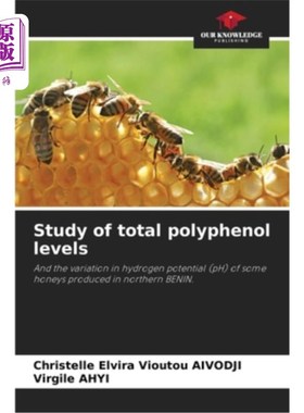 海外直订Study of total polyphenol levels 总多酚水平的研究