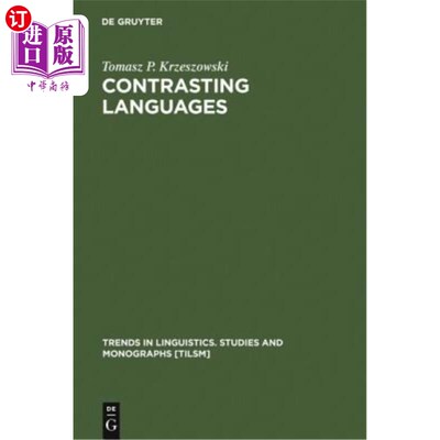 海外直订Contrasting Languages 对比语言