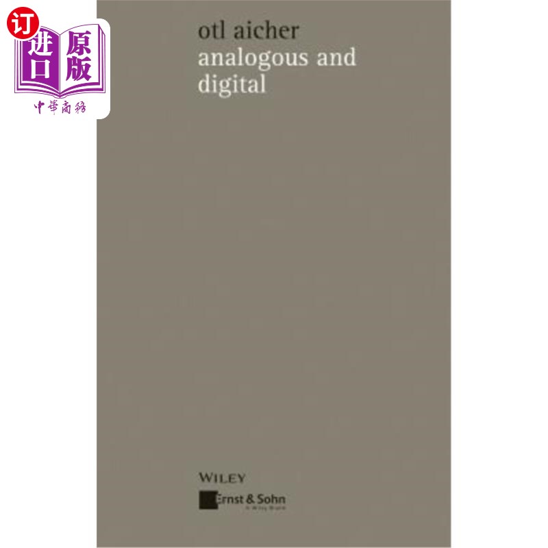 海外直订Analogous and Digital 模拟和数字