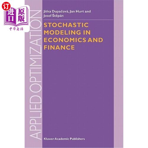 海外直订Stochastic Modeling in Economics and Finance 经济金融中的随机模型