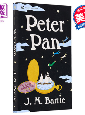 【中商原版】Peter Pan 小飞侠 彼得潘 英文版 正版英文原版 正版 詹姆斯 巴里 J M Barrie 世界经典文学