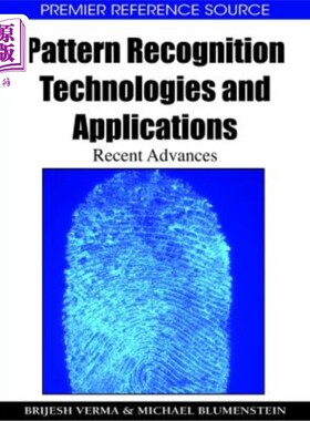 海外直订Pattern Recognition Technologies and Applications: Recent Advances 模式识别技术及其应用研究进展