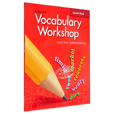 Vocabulary Workshop 2021 Student Grade 1 词汇工作坊学生书一年级 英文原版 进口图书 教材教辅小学英语练习【中商原版】