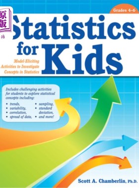 海外直订Statistics for Kids: Model Eliciting Activities to Investigate Concepts in Stati 儿童统计学:探究统计学概念