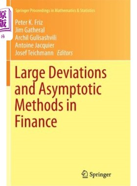 海外直订Large Deviations and Asymptotic Methods in Finance 金融中的大偏差与渐近方法