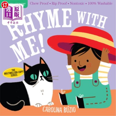 海外直订Indestructibles: Rhyme with Me!: Chew Proof - Rip Proof - Nontoxic - 100% Washab 坚不可摧：跟我押韵！：防咀