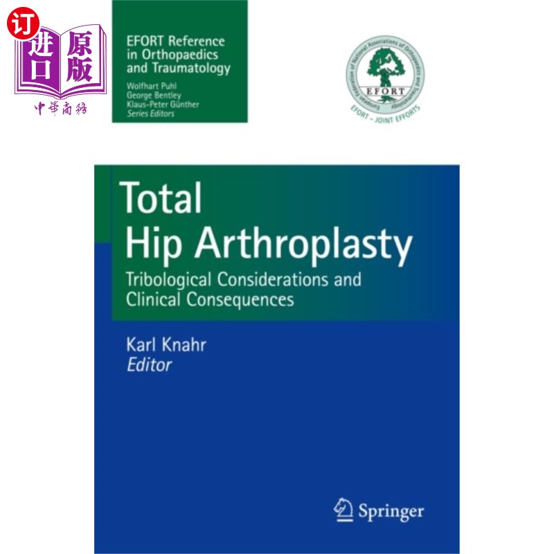海外直订医药图书Total Hip Arthroplasty 全髋关节置换术