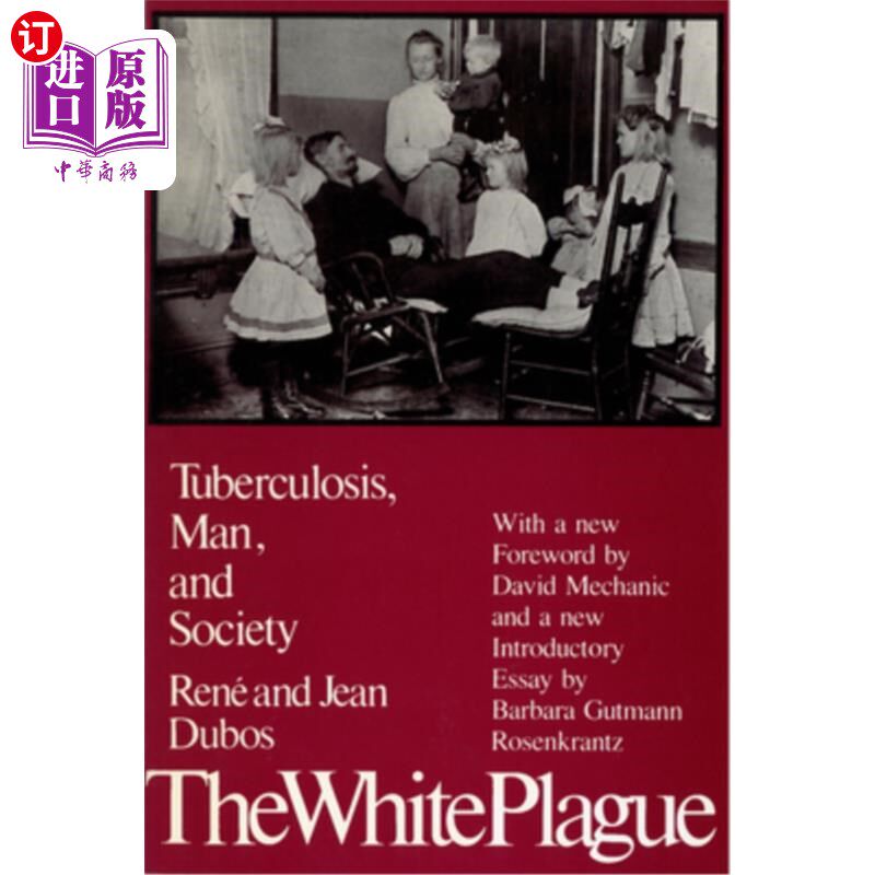 海外直订医药图书The White Plague: Tuberculosis, Man, and Society 《白色瘟疫:肺结核、人类与社会