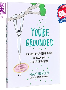 你被禁足了 一本让你冷静下来的反自助书 Youre Grounded 英文原版 Swan Huntley 经管励志 自我提升【中商原版】