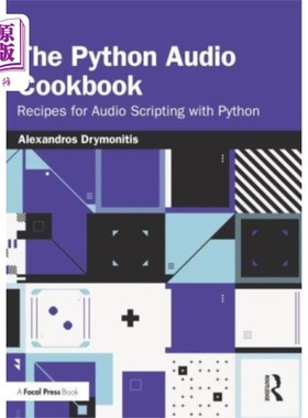海外直订Python Audio Cookbook Python音频烹饪书