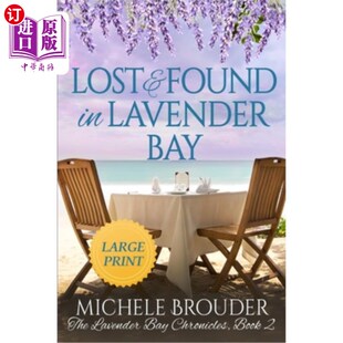 拉文德湾 拉文德湾失物招领 Book and Found Bay Lavender Print 海外直订Lost The Large Chronicles