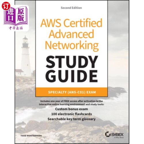 海外直订AWS Certified Advanced Networking Study Guide: Specialty (Ans-C01) Exam AWS认证高级学习指南:专业(Ans-C0