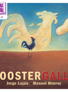 现货 Rooster Gallo 公鸡加洛 英文原版 儿童绘本 动物故事 Jorge Lujan 3-6岁【中商原版】