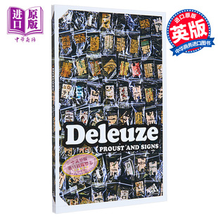 普鲁斯特和符号 Proust 德勒兹 英文原版 and Gilles Signs 探讨艺术作品 中商原版 Deleuze