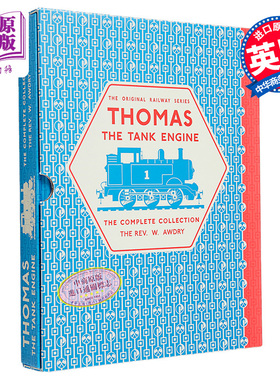 预售 托马斯小火车全集 Thomas the Tank Engine Complete Collection 英文原版 Rev W Awdry 奇幻冒险 流行小说【中商原版】