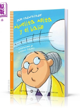 ELi Readers Young Abuelita Anita y el balón 安妮塔奶奶和舞会 含音频 西班牙语原版儿童故事图画书读物 A1【中商原版】