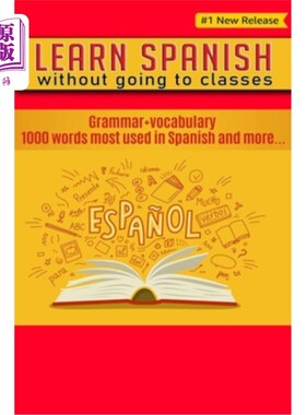 海外直订learn spanish without going to classes 不用上课就学会西班牙语
