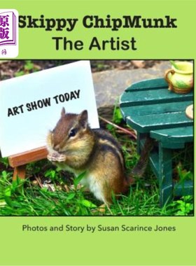 海外直订Skippy Chipmunk the Artist 艺术家花栗鼠