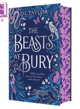 预售 我们埋葬的野兽 精装刷边 英文原版 The Beasts We Bury D L Taylor【中商原版】