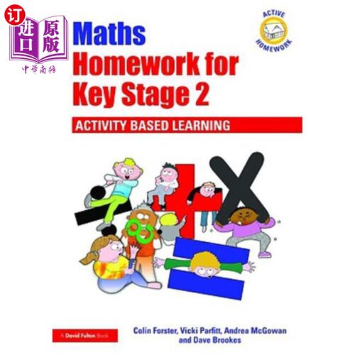 海外直订Maths Homework for Key Stage 2: Activity-Based Learning 关键阶段2的数学作业：基于活动的学习