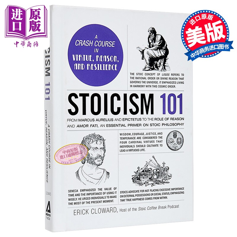 斯多葛主义 101 斯多葛哲学入门书 Stoicism 101 英文原版 Erick Cloward【中商原版】图片
