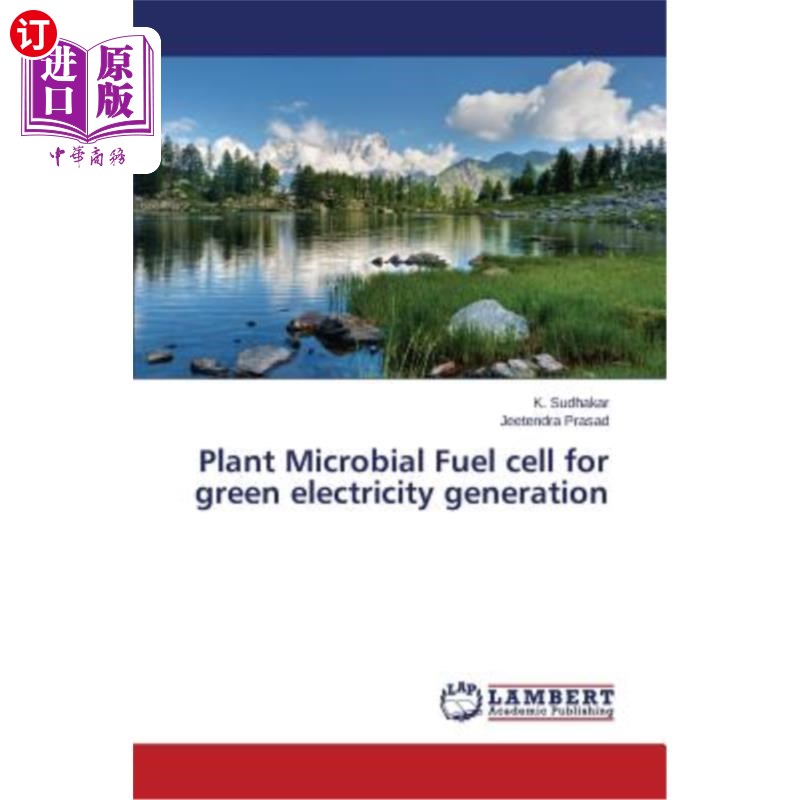 海外直订Plant Microbial Fuel Cell for Green Electricity Generation 用于绿色发电的植物微生物燃料电池