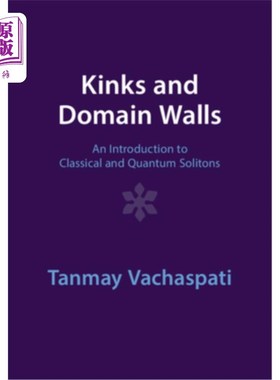 海外直订Kinks and Domain Walls 扭结和领域墙