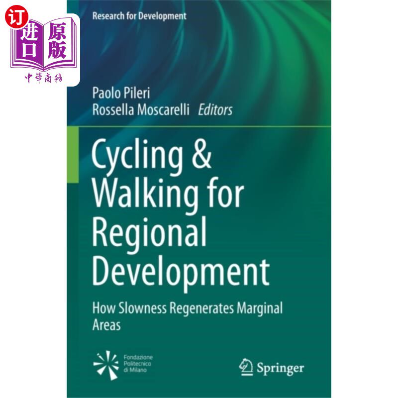 海外直订Cycling & Walking for Regional Development 骑自行车和步行促进区域发展