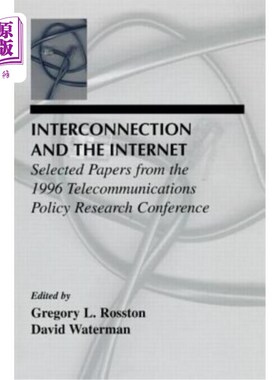 海外直订Interconnection and the Internet: Selected Papers from the 1996 Telecommunicatio 互连与互联:1996年电信