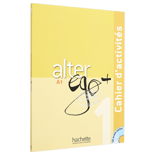 Alter Ego + 法语教材 A1练习册 附音频 法文原版 Alter Ego + 1 A1【中商原版】